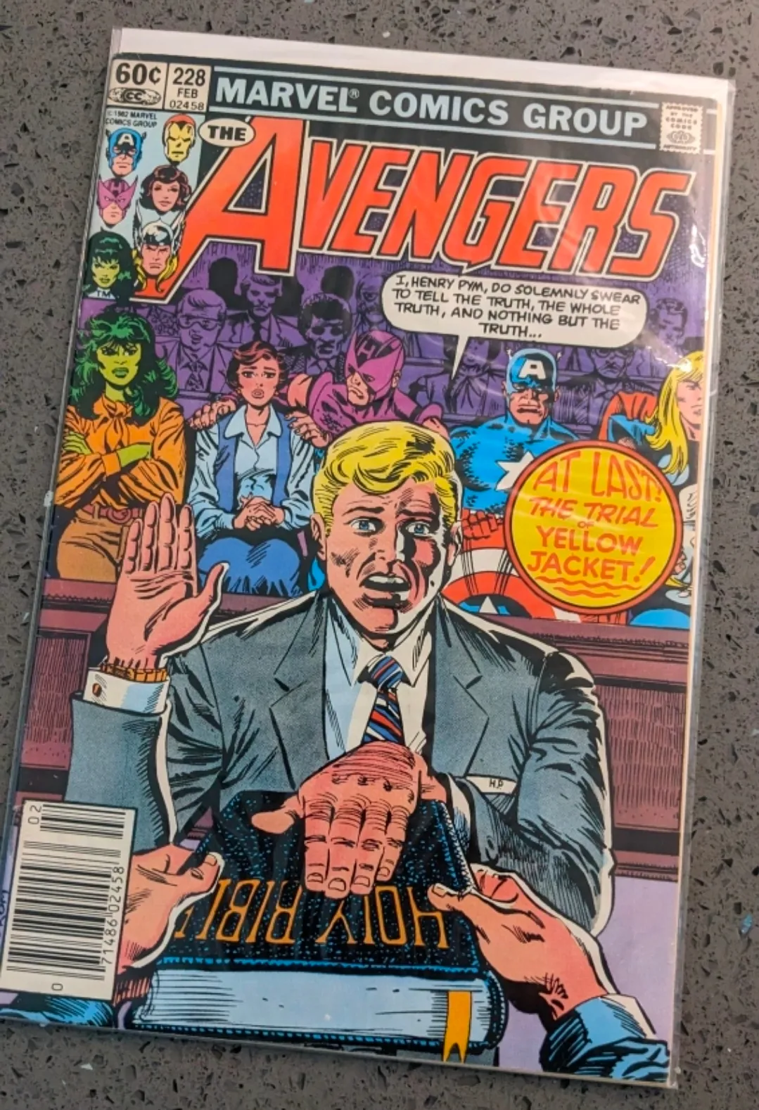 The Avengers #228 Marvel Comics photo 1