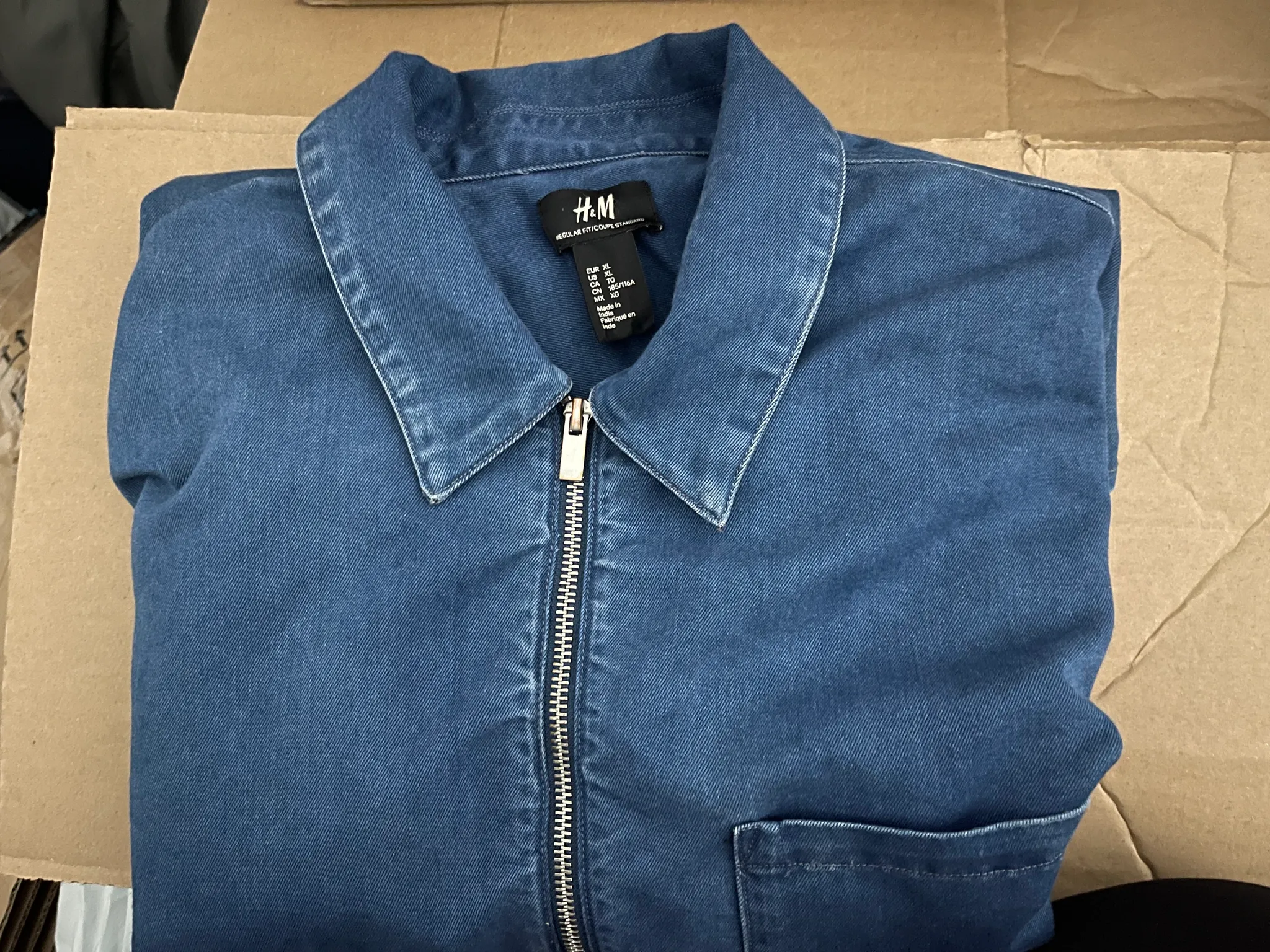 PENDING - H&M Jean Jacket Size XL photo 1
