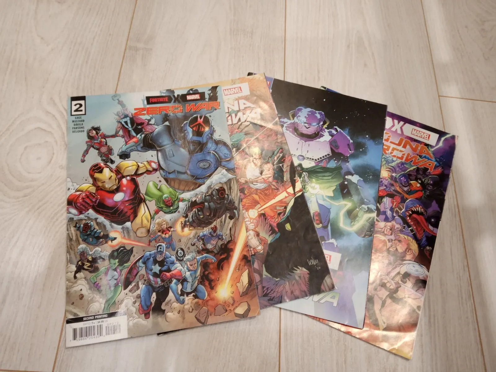 Fortnite x Marvel comics: Zero War in Polish and English exchang photo 1