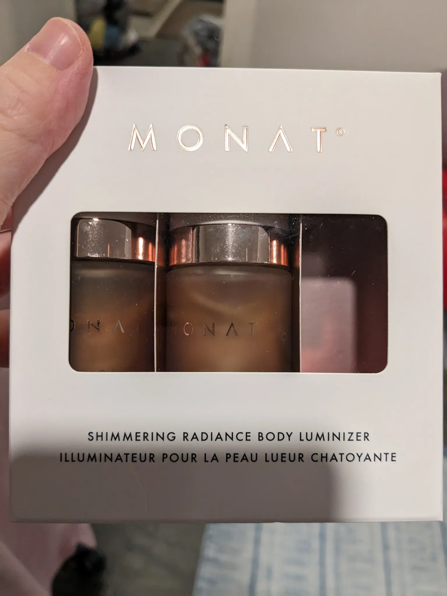 Monat body luminizer two shades unused photo 1