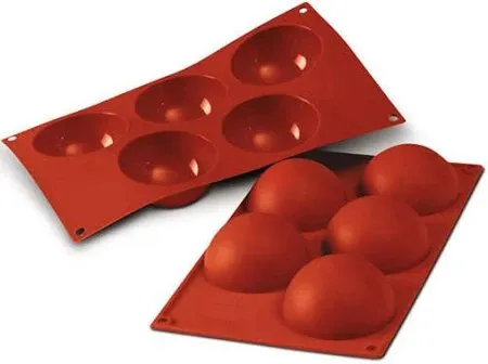 5 Cup Half Sphere Silicon Molds (Set of 3) photo 1