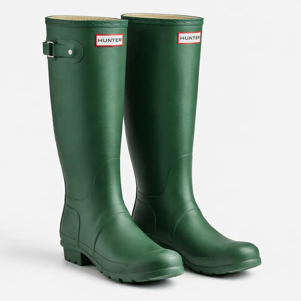 Hunter Original Tall Green Boots  photo 1