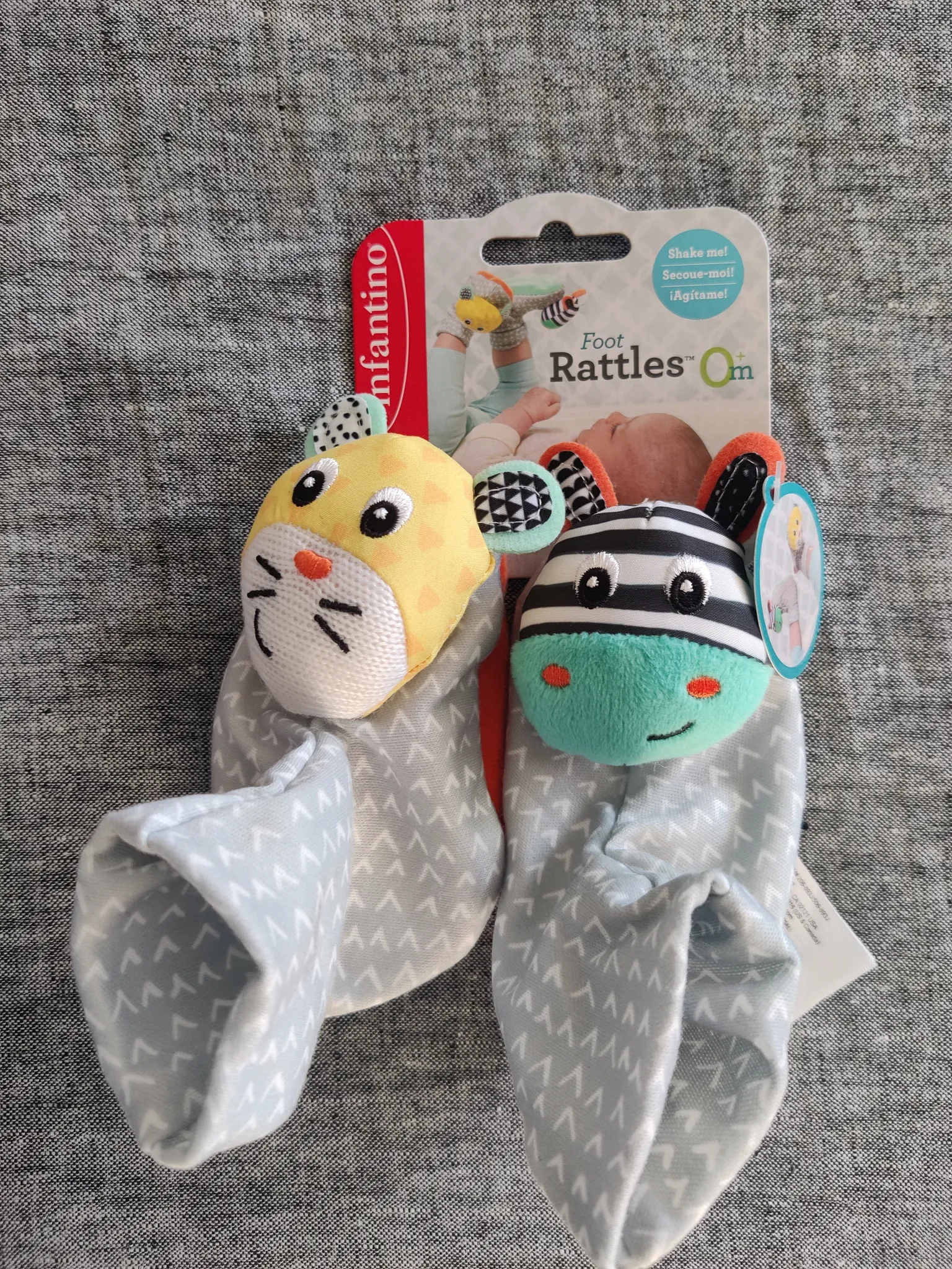 Baby Foot Rattles  photo 1