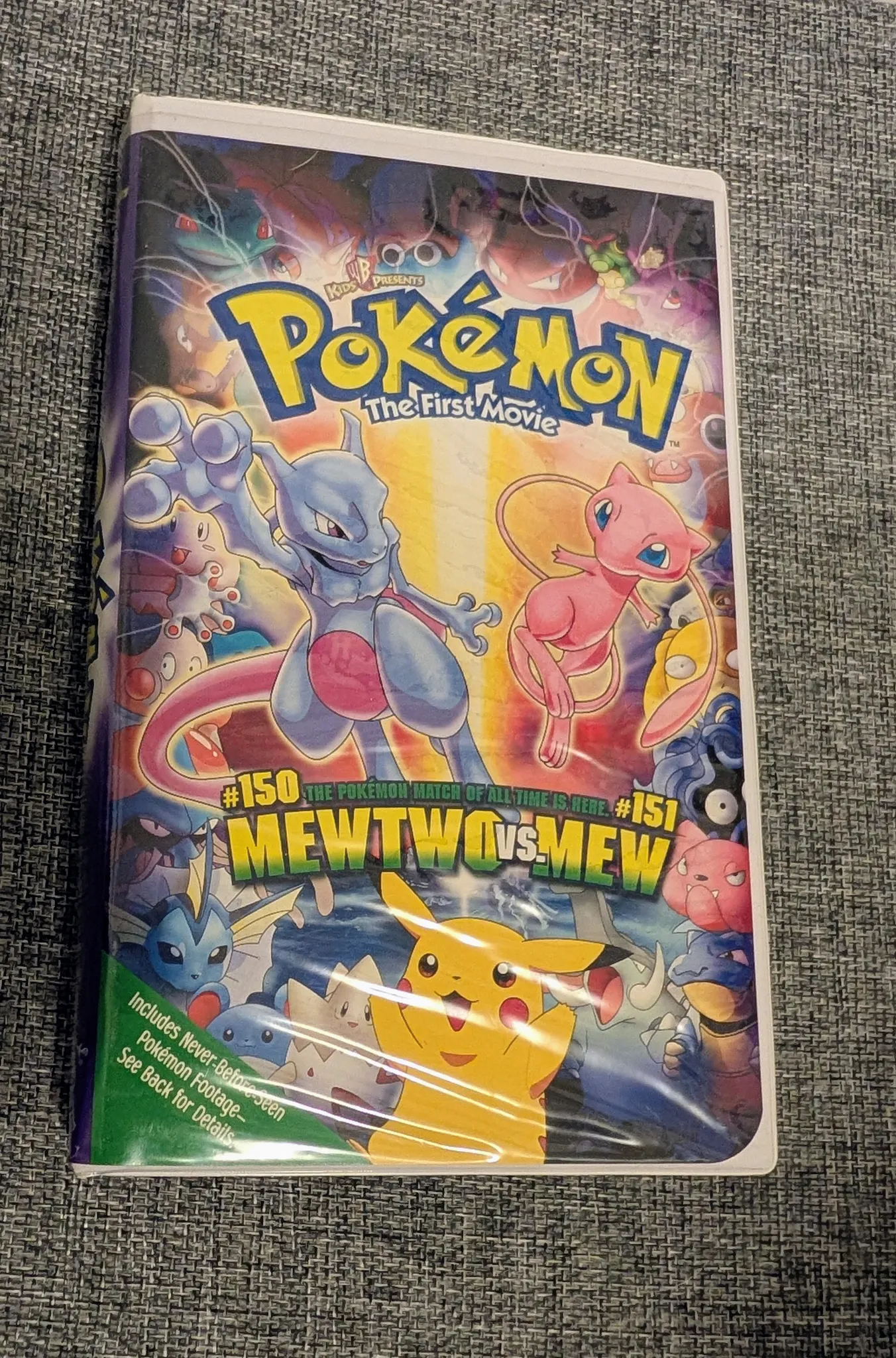 Pokémon The First Movie VHS Movie Tape photo 1