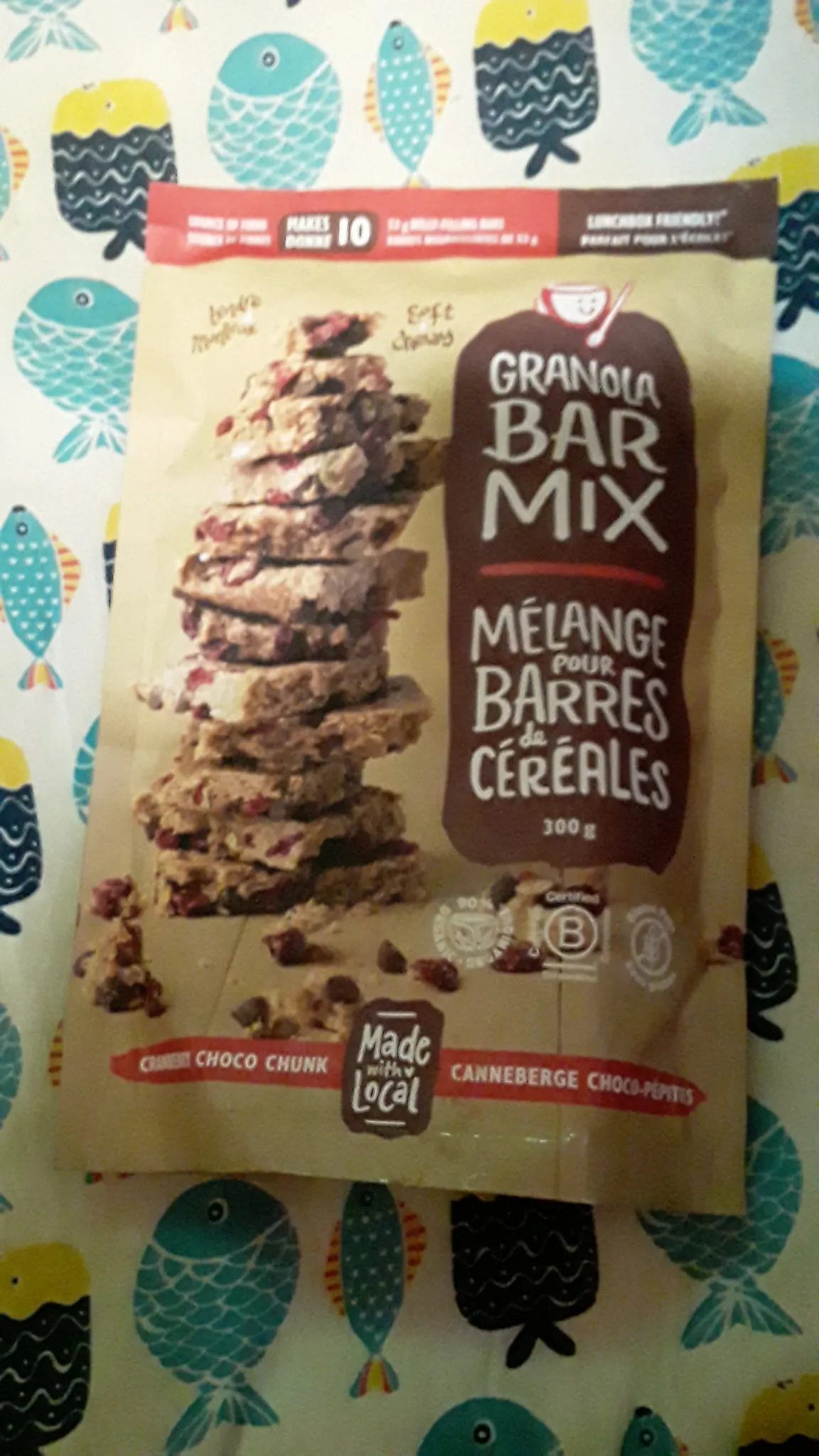 Granola bar mix photo 1