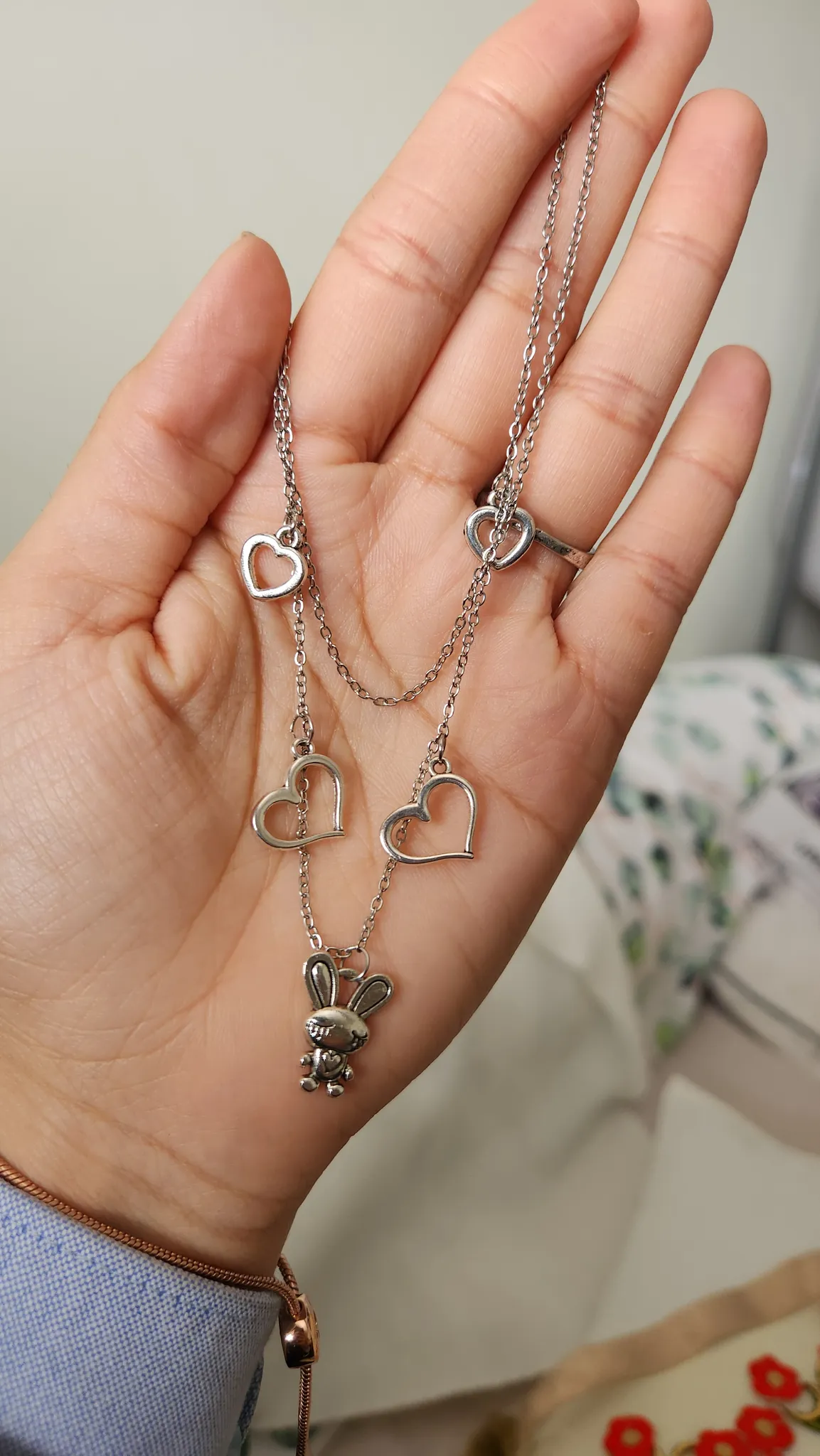 Double layered necklace photo 1
