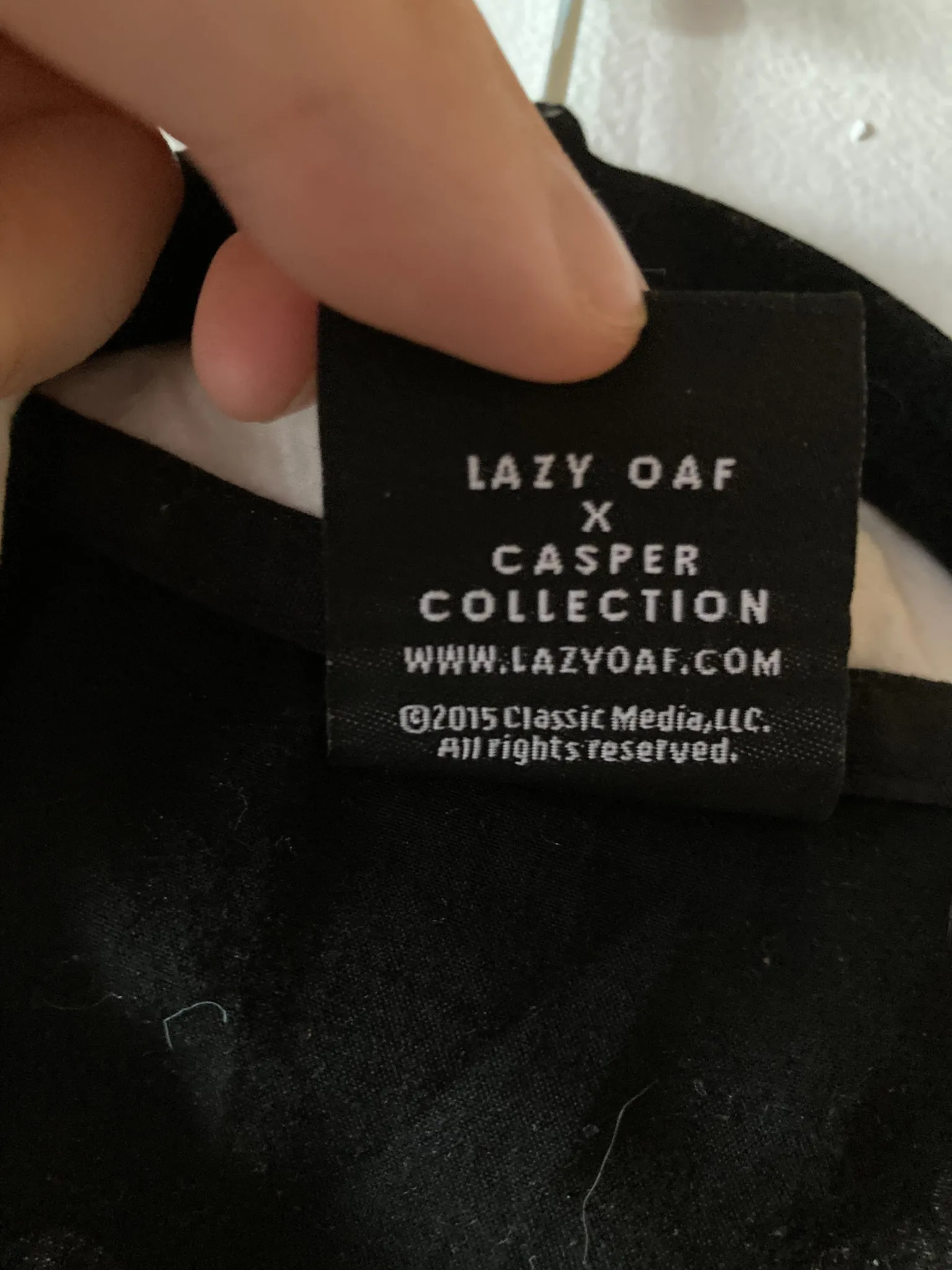 lazy oaf x casper the ghost shirt photo 1