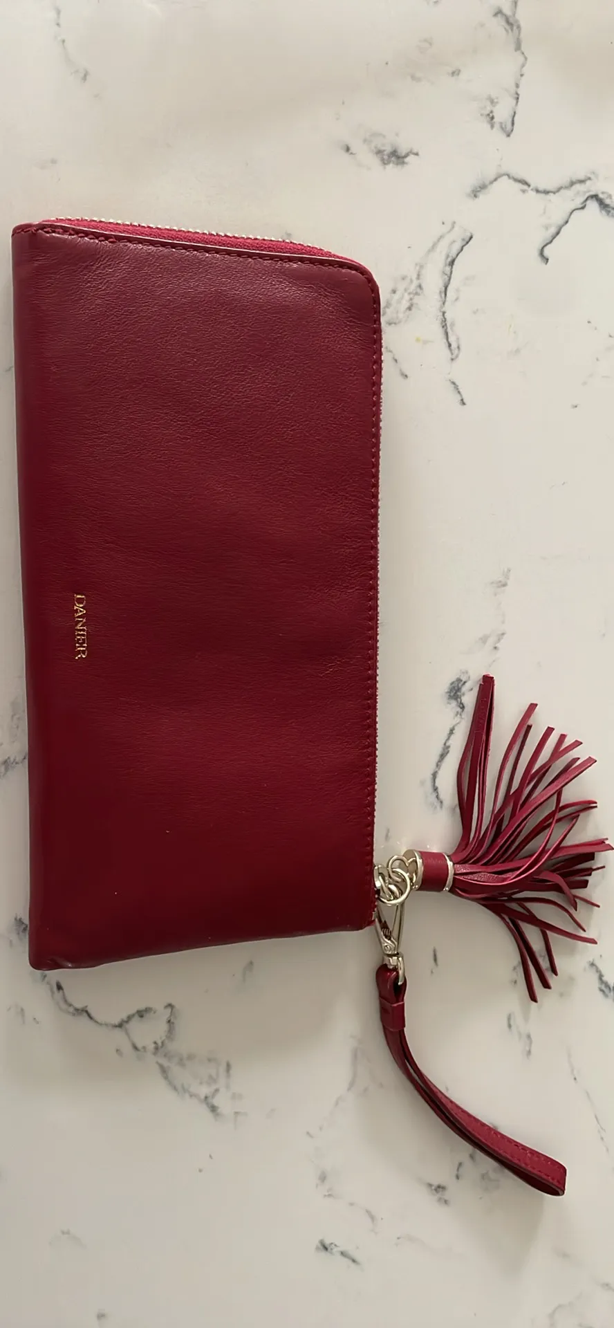 🎁Danier leather wallet clutch wristlet photo 1