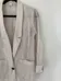 White Cotton/Silk Blend Club Monaco Summer Blazer photo 2