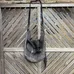 Grey Leather Snakeskin Slouchy Bag photo 3