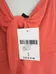 BNWT Peach Tie Front Dress photo 3