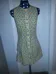 Adorable Bright Floral Yellow & Green Button Down Divided Dress photo 2