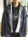Denim Jacket + Cotton Hooded Vest photo 3