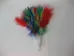 Rainbow feather fan photo 2
