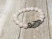 New Frosted Rose Quartz Bracelet photo 1