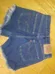 High-waisted Vintage Levis Cut-offs Dark Blue Sz 26-27 photo 2
