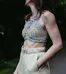 Cute, one-of-a-kind bralette for festivals/loungewear photo 3