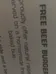 W Burger bar Free Beef Burger Coupon photo 1