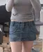 Guess Size 27 Jean Mini Skirt photo 1