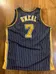 Mint Jermaine O'neal Vintage Indiana Pacers NBA Jersey photo 3