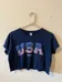 USA 2014 Cropped Shirt photo 1