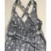Black & White Empire Waist Dress - M photo 3