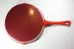 Cast Iron Pan with Red Enamel Coating photo 4