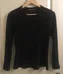 Black Ribbed Sleeved Shirt photo 1