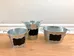 Small Metal Buckets With Chalkboard Label photo 2