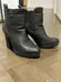 Black Stack Heeled Boots photo 2