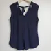 Navy Blue Sleeveless Shirt From Dynamite photo 3