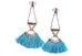 Blue Tassel Earrings photo 2