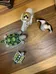 NEW Hand-carved & Painted Turtles, Bird & Elephant Figurines photo 2