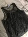 Black American Eagle Tank With Lace photo 3