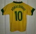 Brasil #10 Ronaldinho Child's Soccer / Football Jersey Top Si... photo 1
