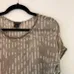 Taupe Club Monaco Silk Top photo 2