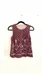 Maroon Lace Top photo 2