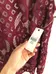 Maroon Lace Top photo 6