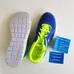NEW Sneakers Blue Lime Shoes Unisex photo 2