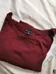 EUC Knitted Maroon Sweater (s) photo 2