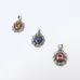 Coloured zirconium and Sterling silver Pendants photo 2
