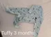 Tuffy 3 Month Footed Onesie photo 1