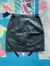 Vintage Black Leather Mini photo 1