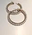 Pearl Hoop Earrings photo 1
