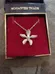 BNIB Royal Selangor Pewter Orchid Pendant And Chain photo 1