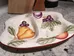 3-section ceramic serving dish photo 3