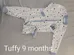 Tuffy 9 Month Footed Onesie photo 1