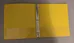 Yellow Binder with Laurier Logo  photo 2
