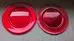 Red Charger Plates - Set of 2 photo 2