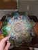 Carnival glass bowl candy dish photo 1